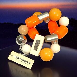 Retired  Subversive for Target Bracelet  By Justin Giunta Collaboration Bold NEW